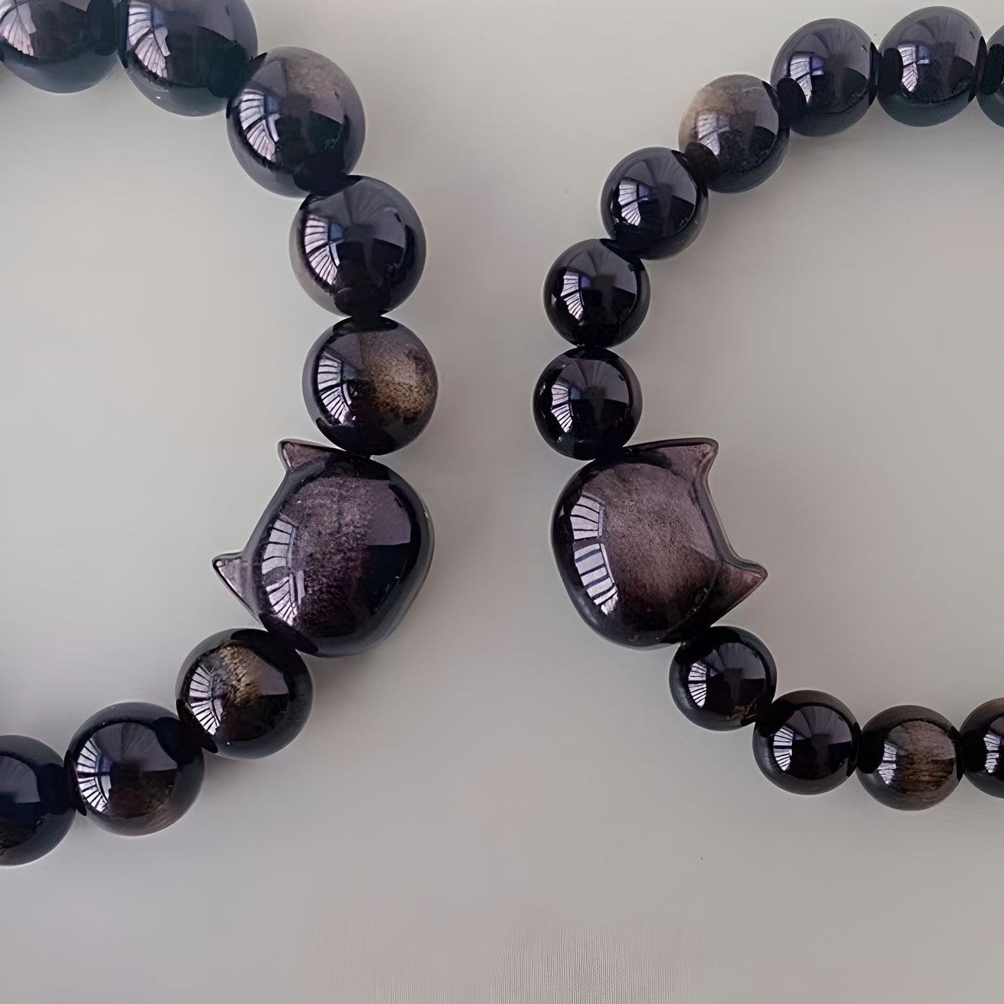 Luxyin Alva Black Obsidian Bracelet