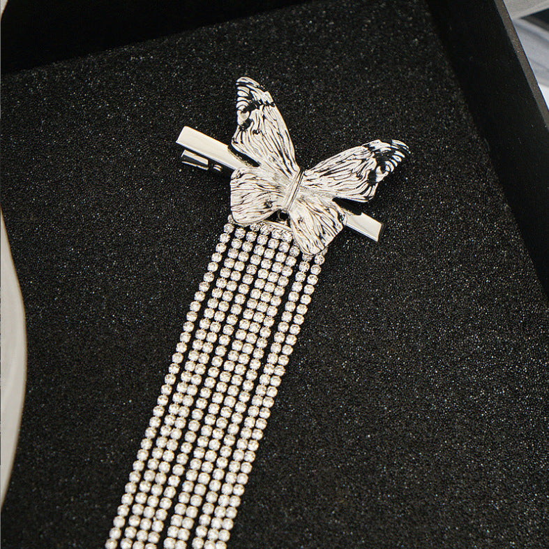 Luxyin Butterfly Metal Hair Clip