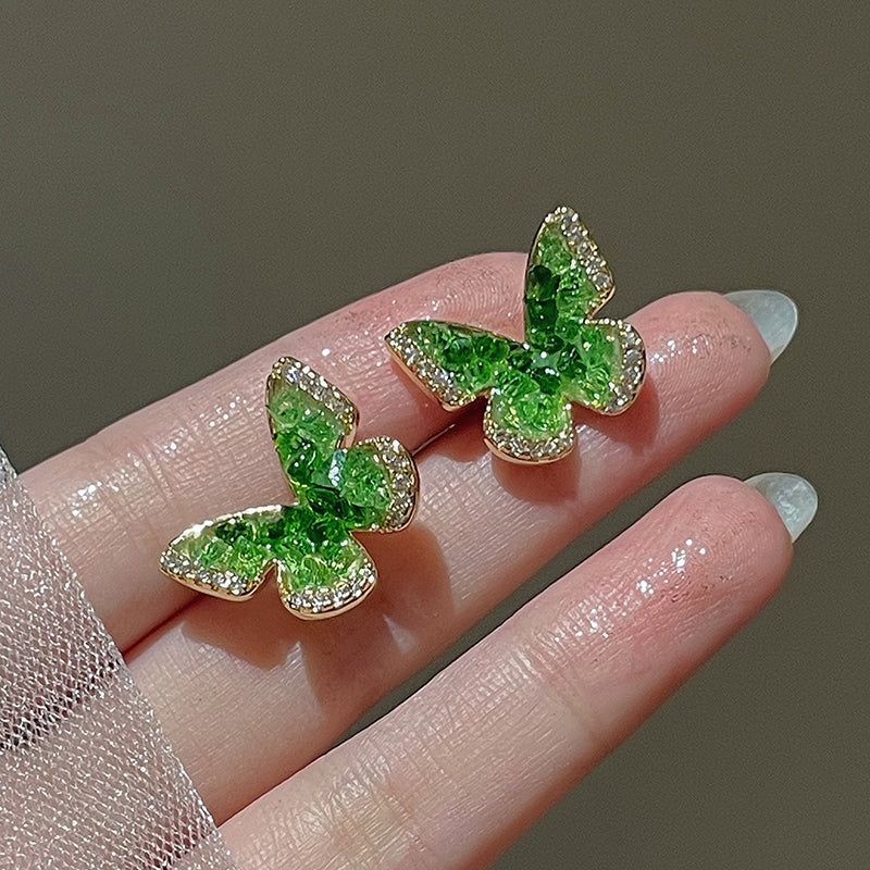 Luxyin Lucy Butterfly Clip On Earrings