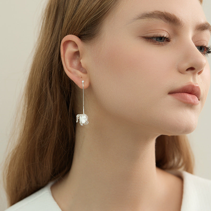Luxyin Tulip Dream 925 Silver Earrings