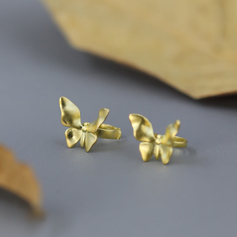 Luxyin Sterling Silver Flutter Cuffs - Ear Candy!