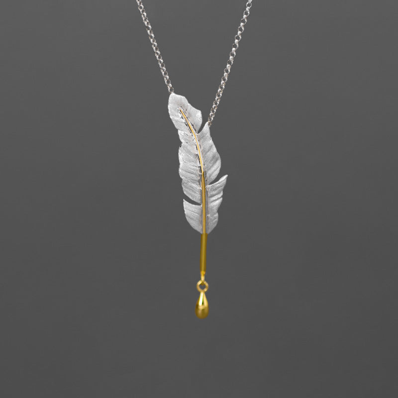 Luxyin Featherlight Sterling Silver Pendant