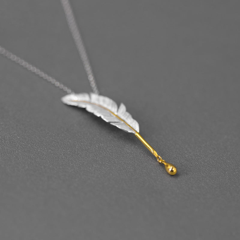 Luxyin Featherlight Sterling Silver Pendant