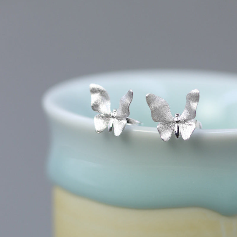 Luxyin Sterling Silver Flutter Cuffs - Ear Candy!