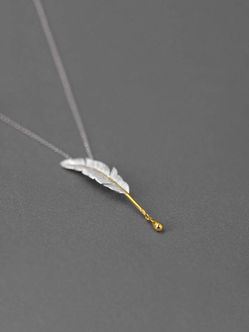 Luxyin Featherlight Sterling Silver Pendant