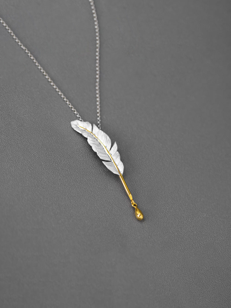 Luxyin Featherlight Sterling Silver Pendant