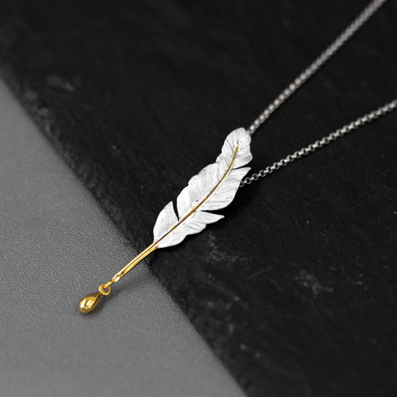 Luxyin Featherlight Sterling Silver Pendant