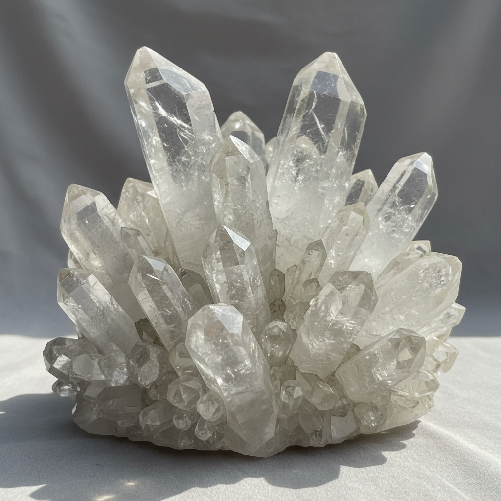 Candle Quartz crystal