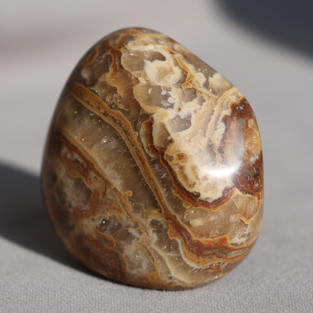 Chocolate Calcite crystal