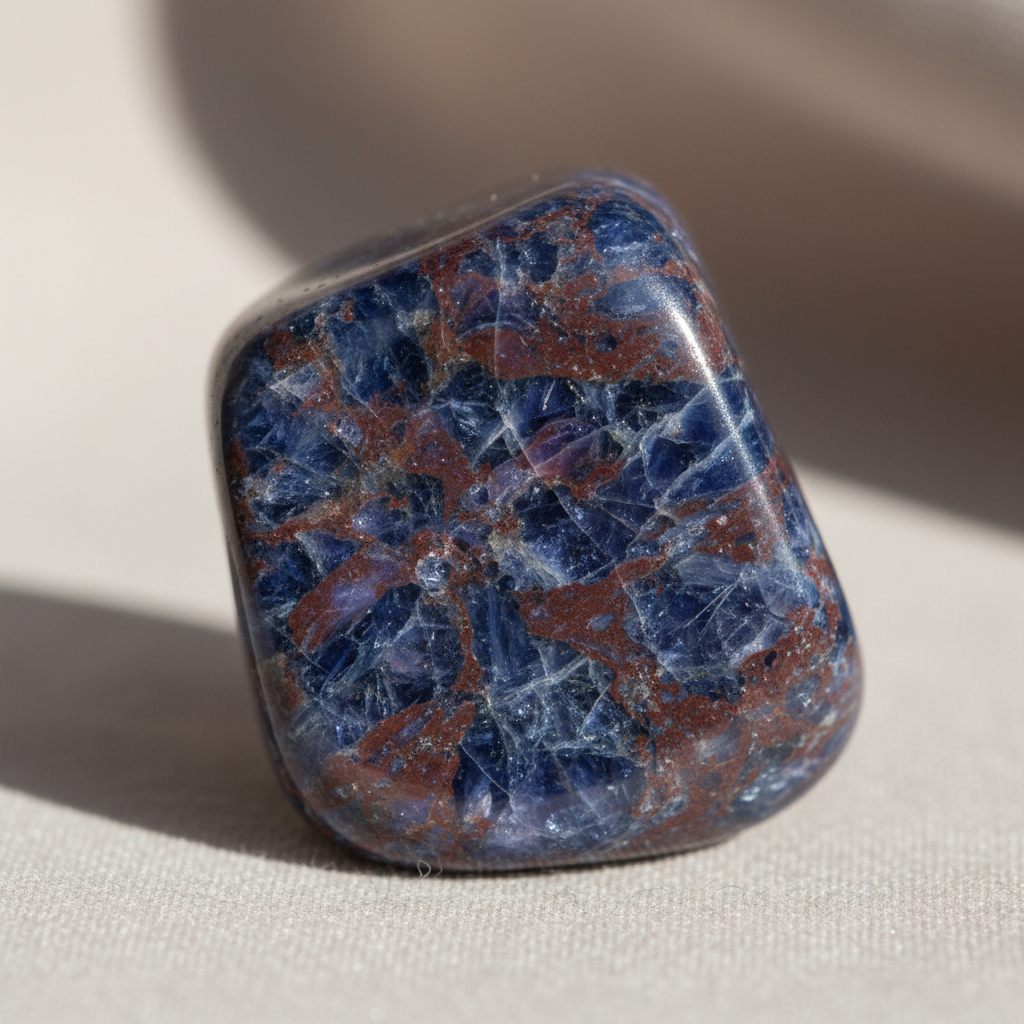 Dumortierite crystal