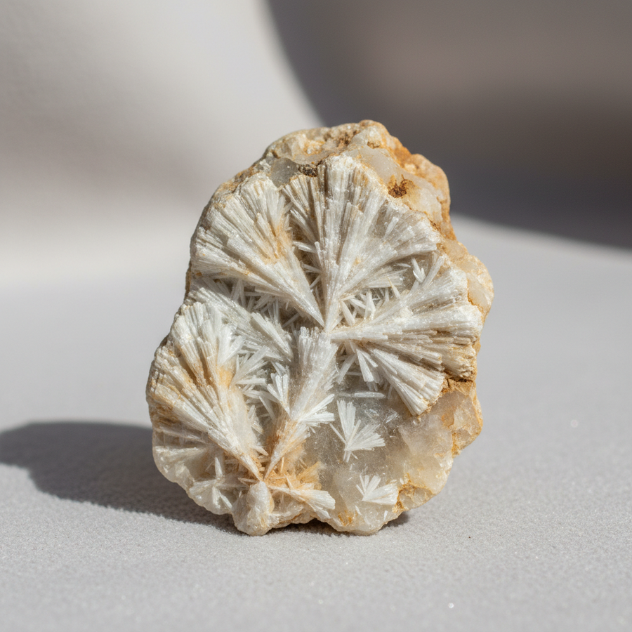 Fiorite crystal close-up