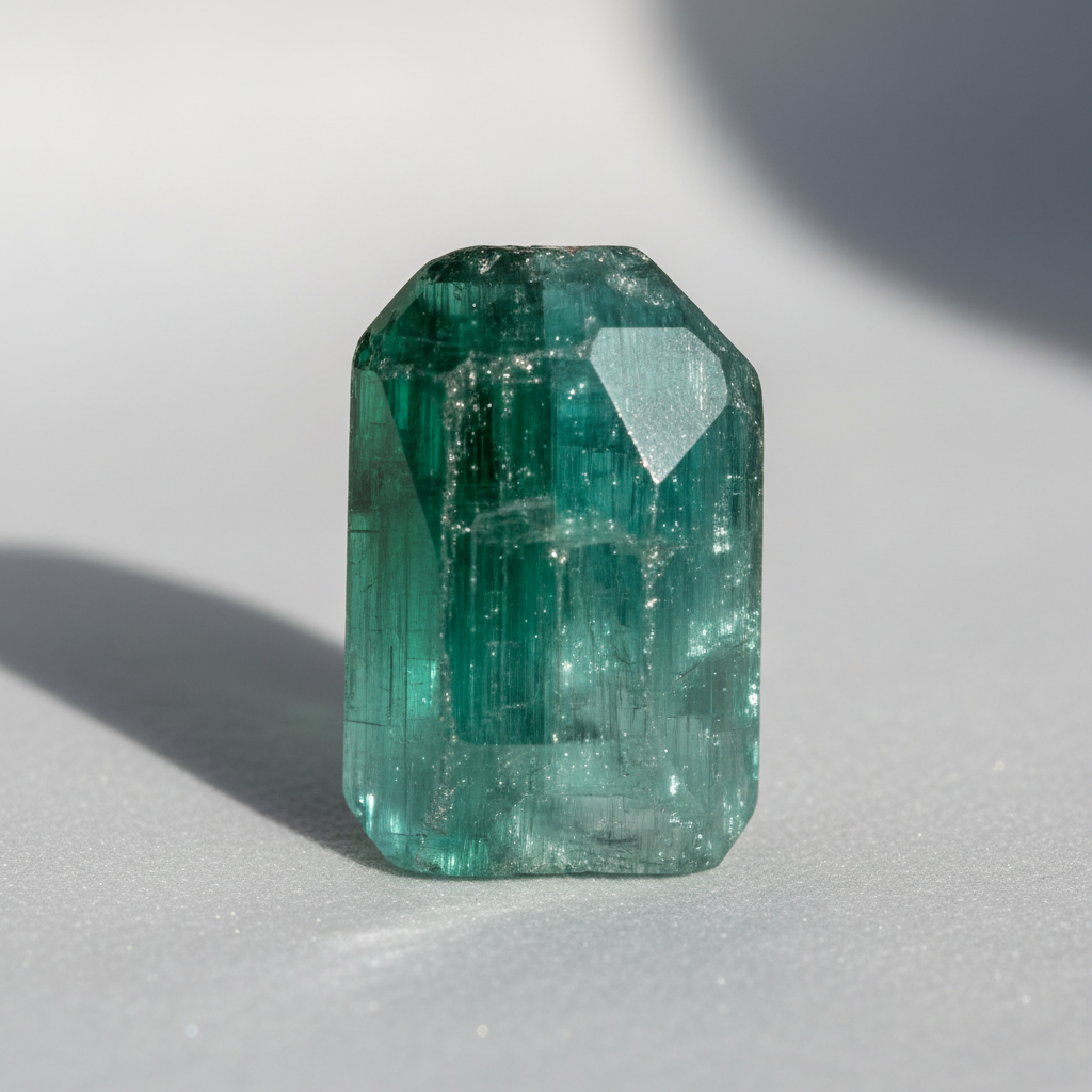 Green Kyanite crystal