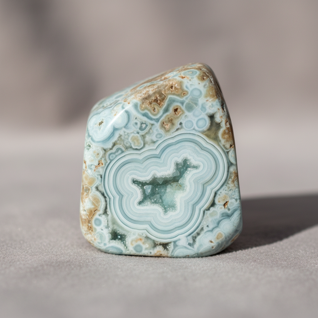 Hemimorphite crystal