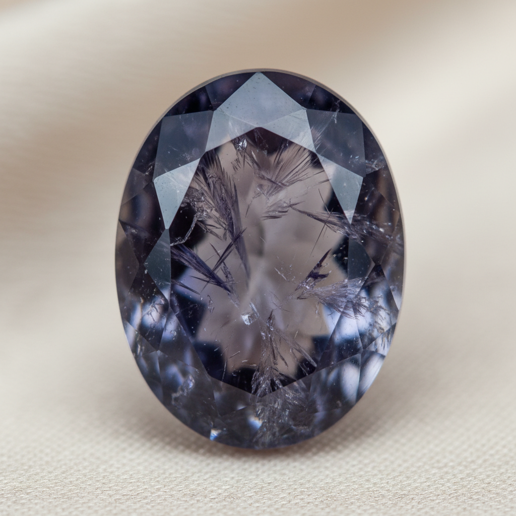 Iolite crystal
