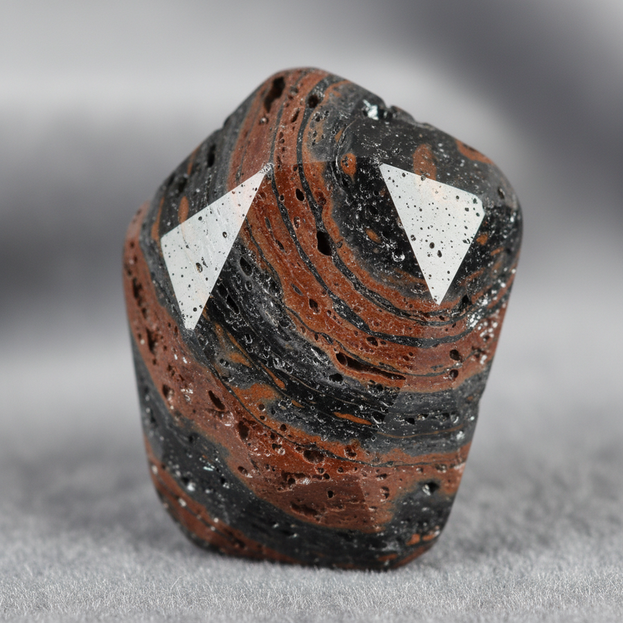 Lava Rock crystal close-up