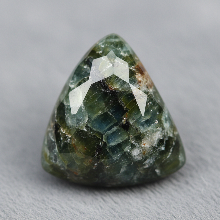 Pargasite crystal close-up