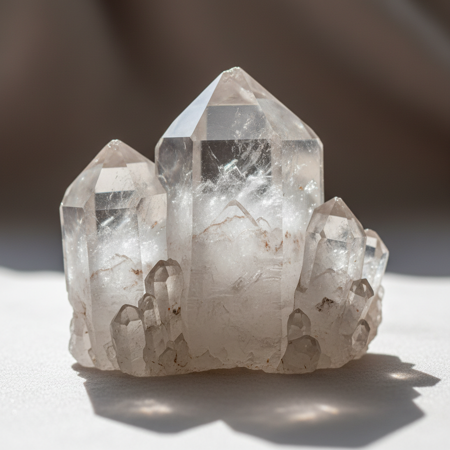 Phantom Quartz crystal close-up