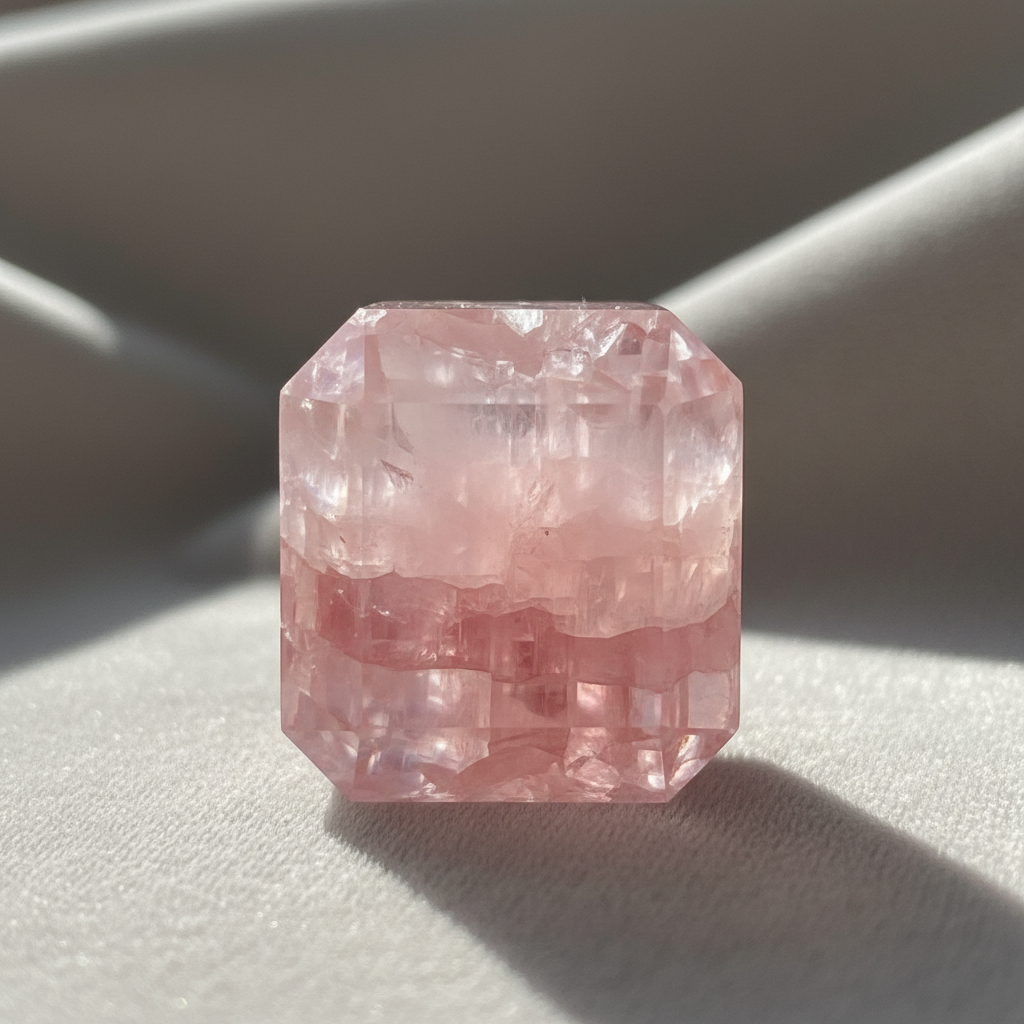 Pink Halite crystal