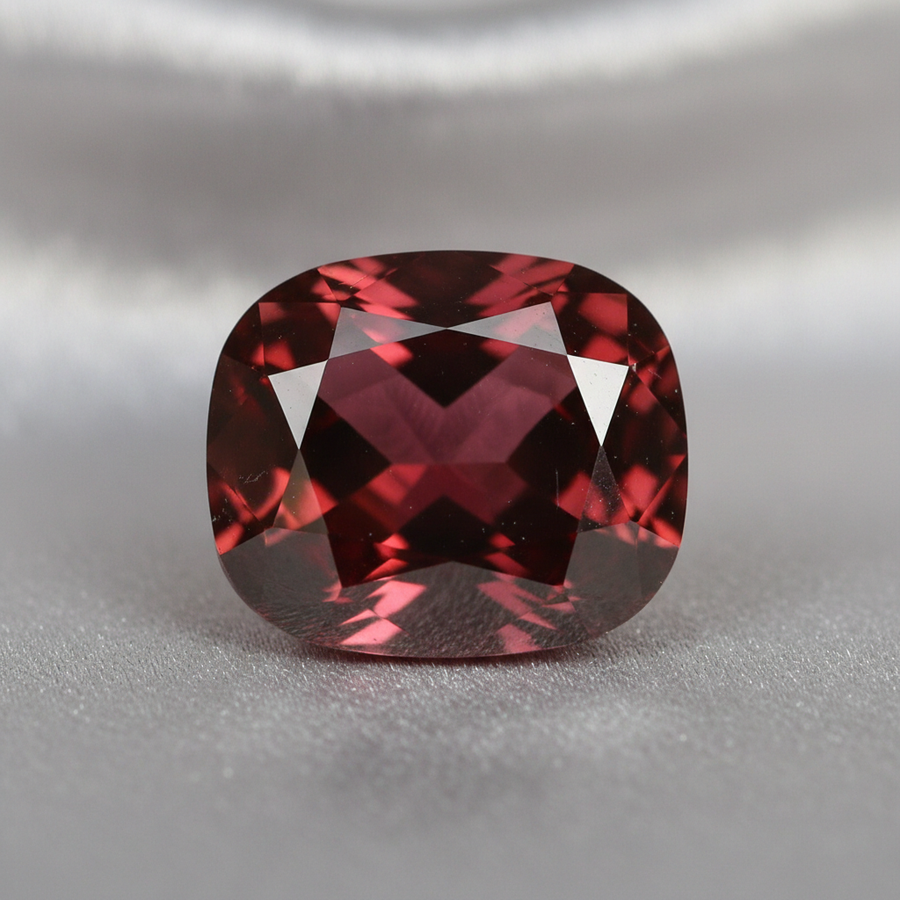 Pyrope Garnet crystal close-up