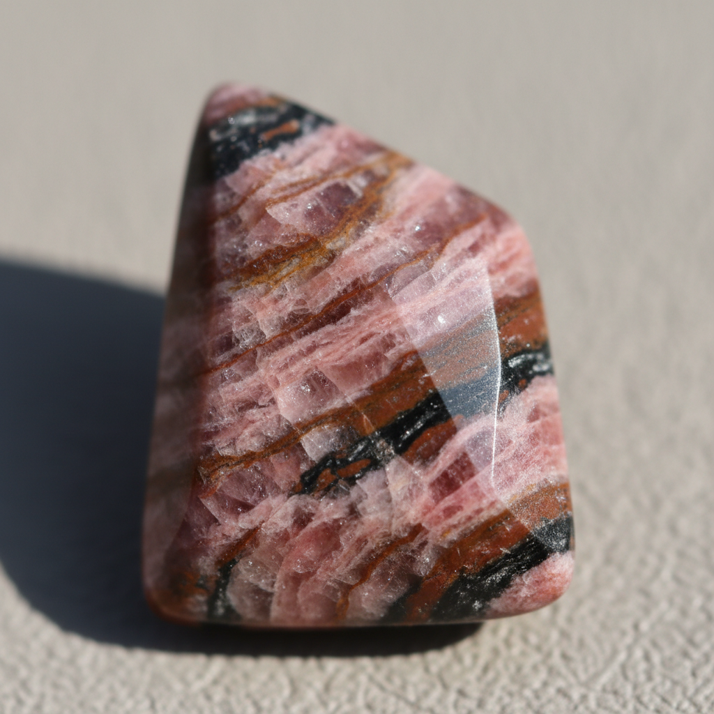 Pyroxmangite crystal