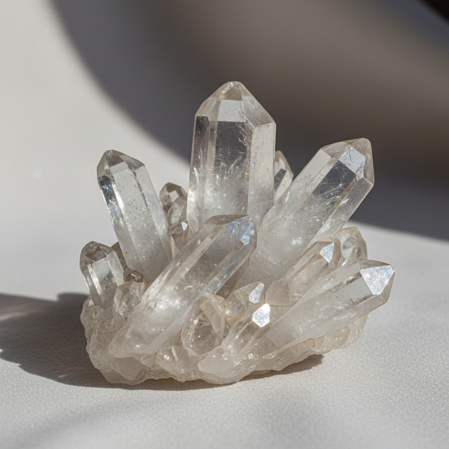 Titanium Quartz crystal close-up