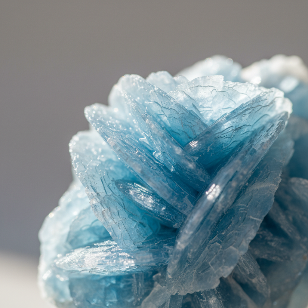Blue Barite crystal