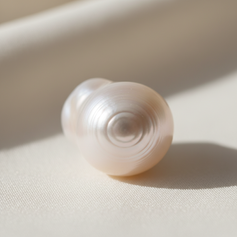 Freshwater Pearl crystal close-up