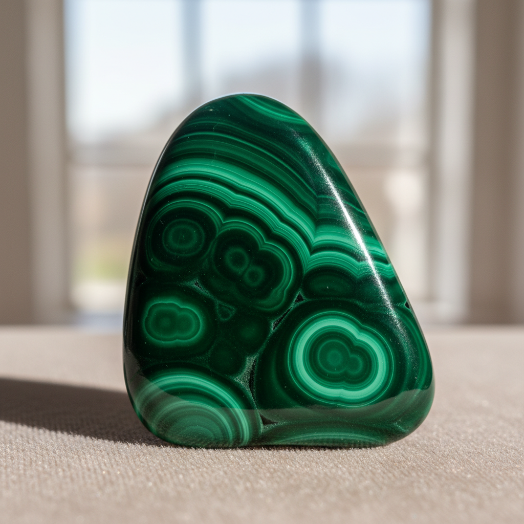 Malachite crystal