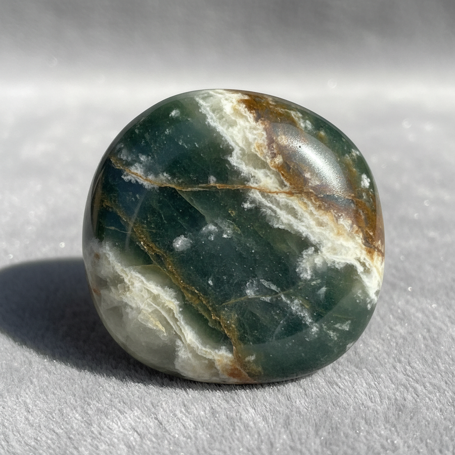 Xinyi Jade crystal close-up