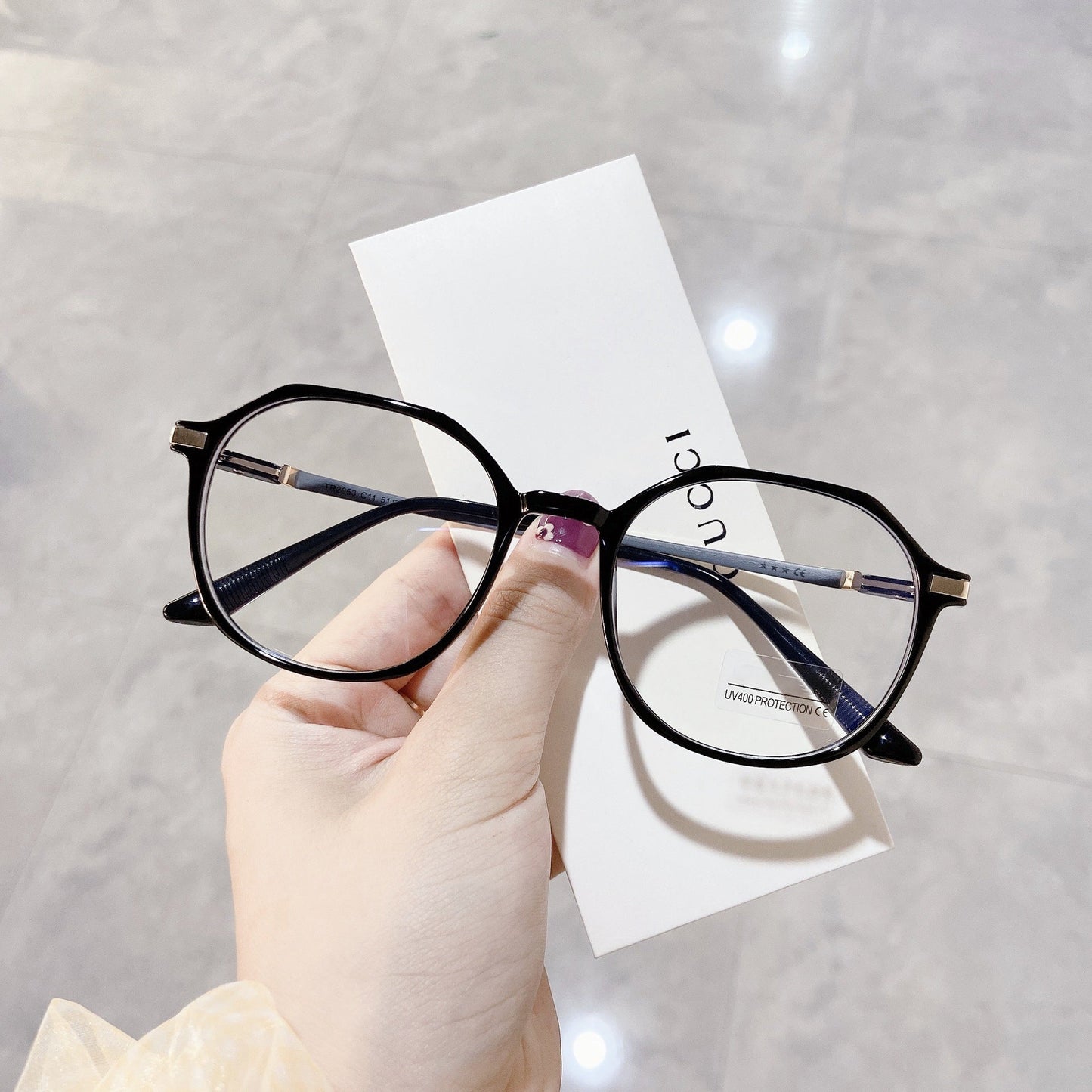 Pacific Clear Frame Glasses -LUXYIN
