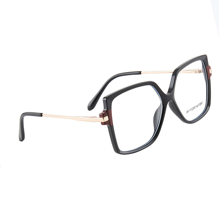 LUXYIN Square Black Frame Glasses -LUXYIN