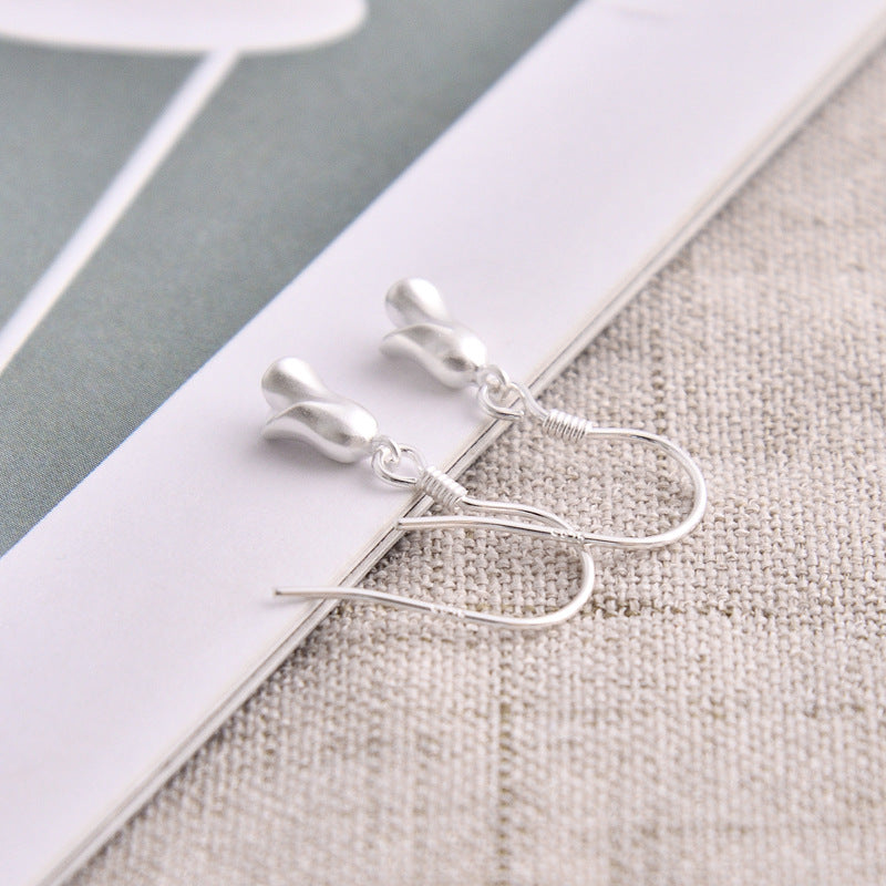 Luxyin 925 Sterling Silver Rose Ear Cuff - Floral Earring