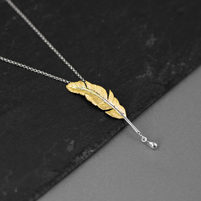 Luxyin Featherlight Sterling Silver Pendant