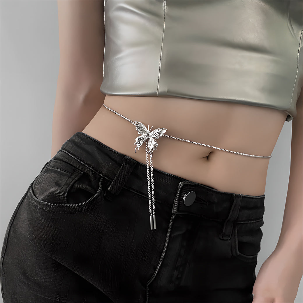Luxyin Cathy  Butterfly Choker Necklace