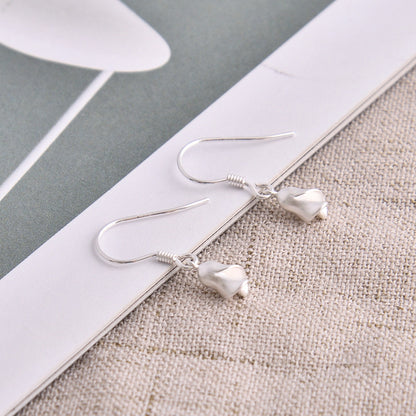 Luxyin 925 Sterling Silver Rose Ear Cuff - Floral Earring