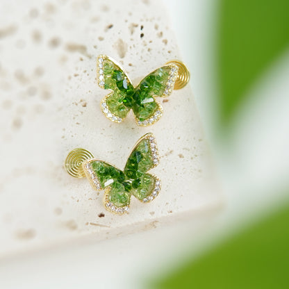 Luxyin Lucy Butterfly Clip On Earrings