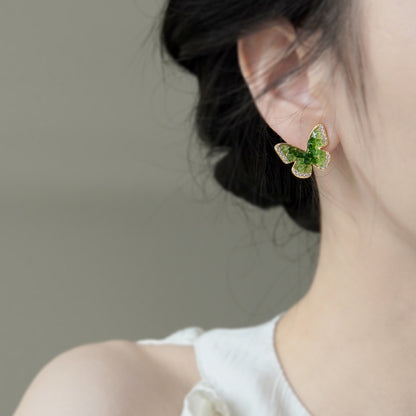 Luxyin Lucy Butterfly Clip On Earrings
