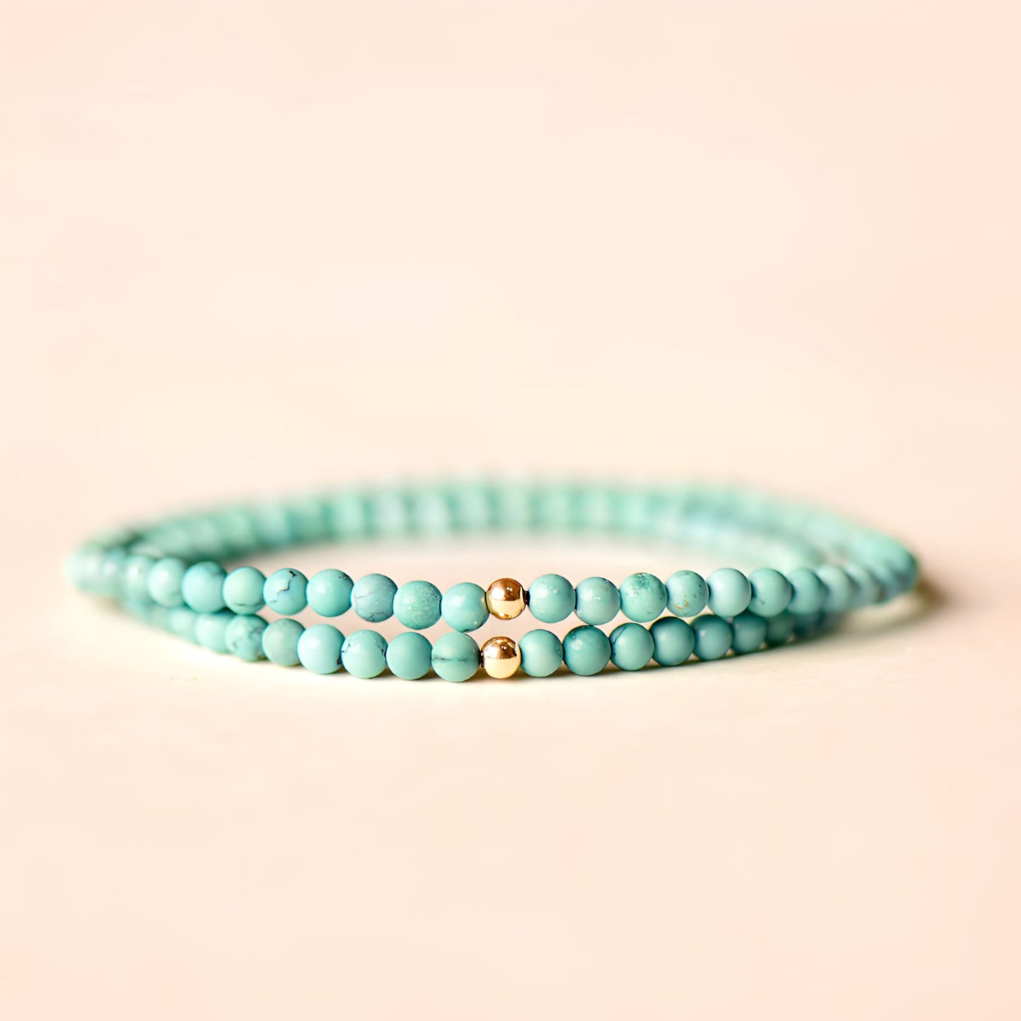 Luxyin Lyuba Turquoise Bead Bracelet