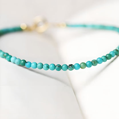 Luxyin Venus Turquoise Bead Bracelet