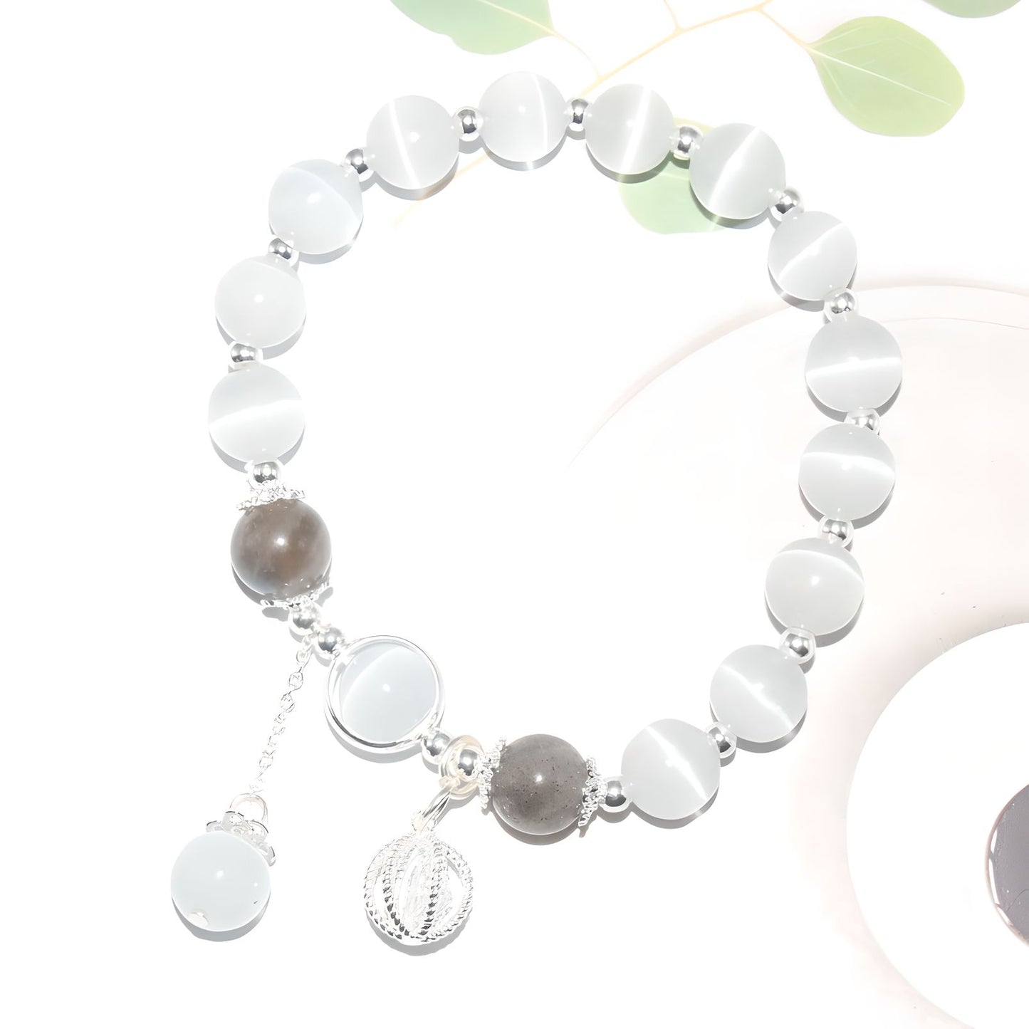 Luxyin Vera Opal Crystal Bead Bracelet