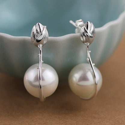 Mother of Pearl Dangle Earrings