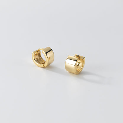 Luxyin Sterling Silver Circle Ear Cuff: Effortless Elegance ✨