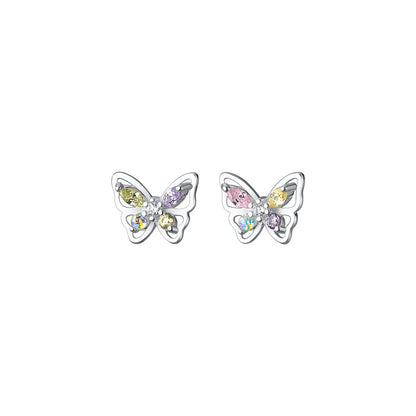 Luxyin Sparkling Butterfly Studs