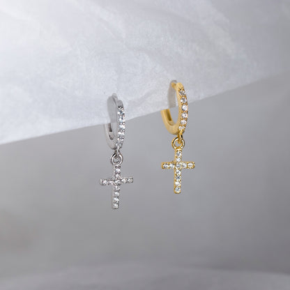 Luxyin Whimsical Cross Ear Cuff