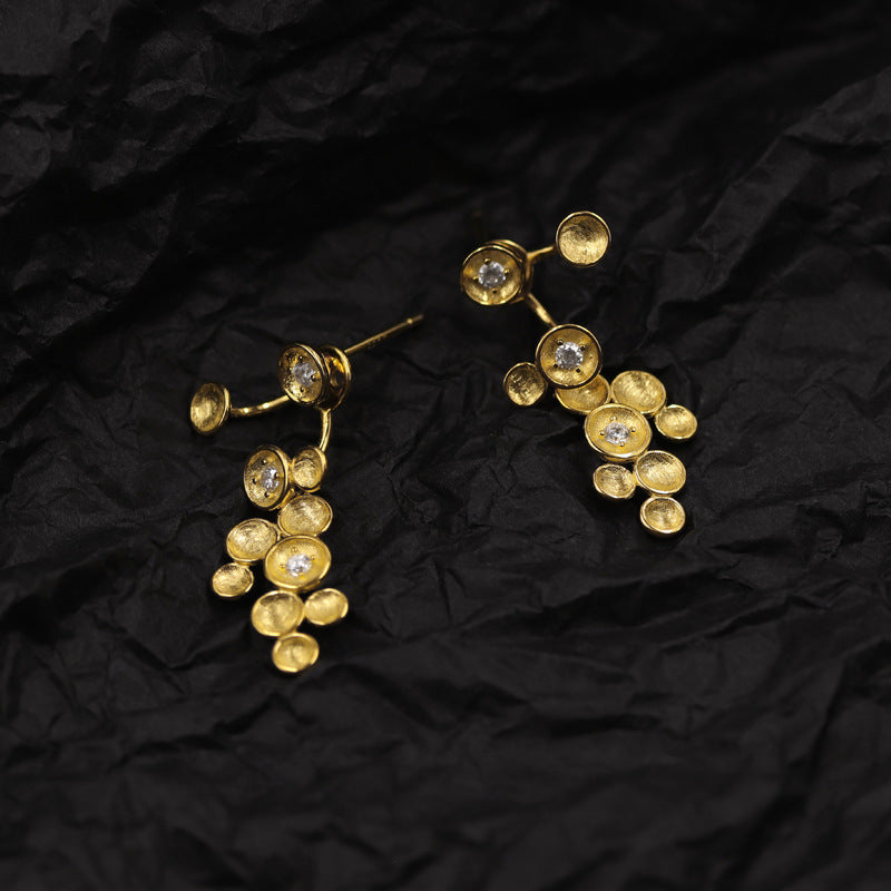 Luxyin Celestial Sparkle Star Studs
