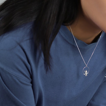 Luxyin Purrfectly Cute Sterling Silver Kitten Charm