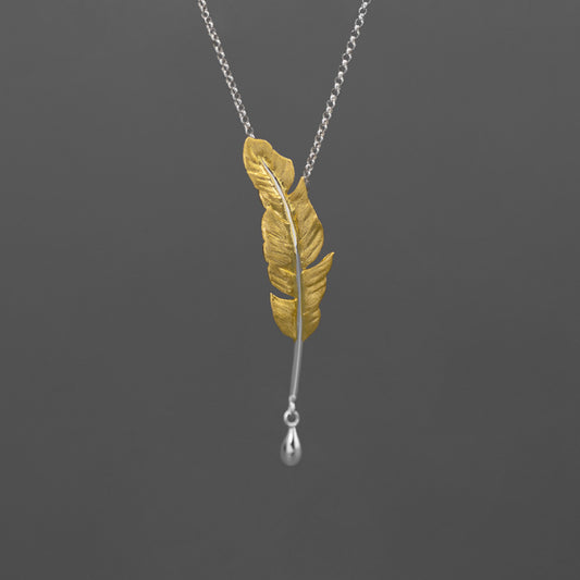 Luxyin Featherlight Sterling Silver Pendant