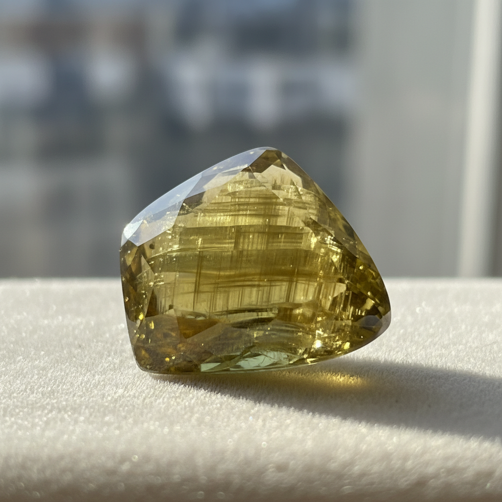 Chrysoberyl crystal