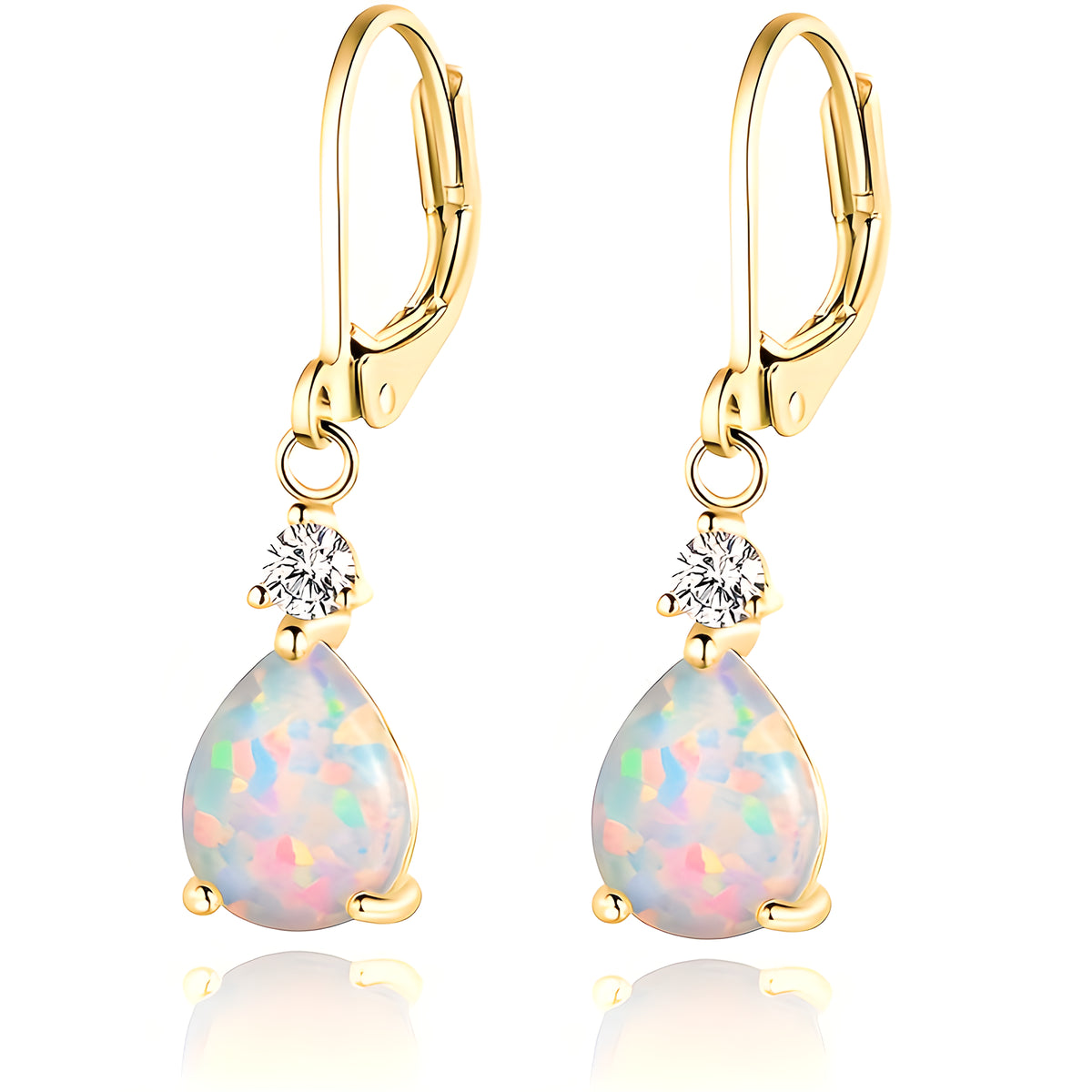 European Opal Princess Earrings
