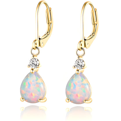European Opal Princess Earrings